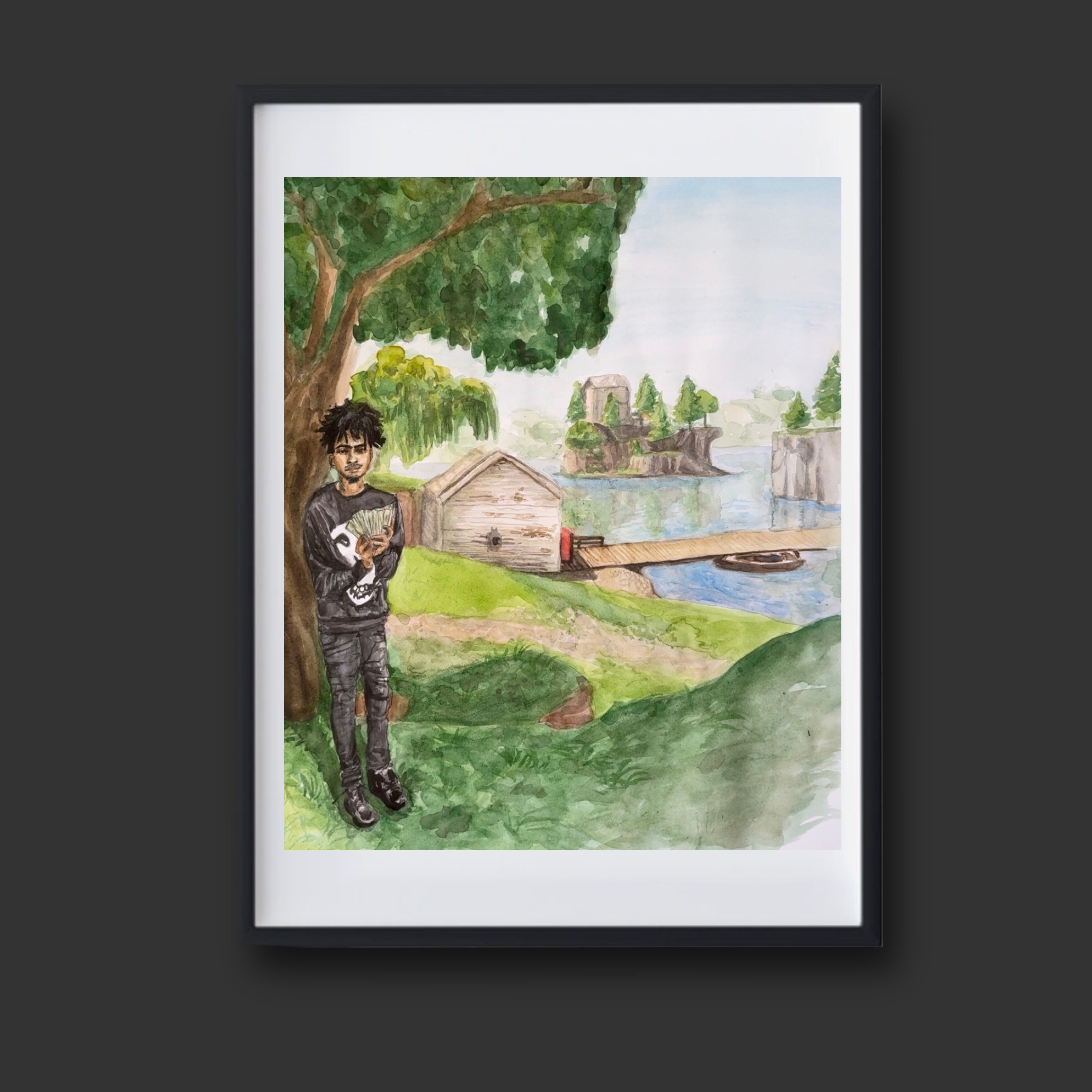 "Lazer x Loot lake" Prints