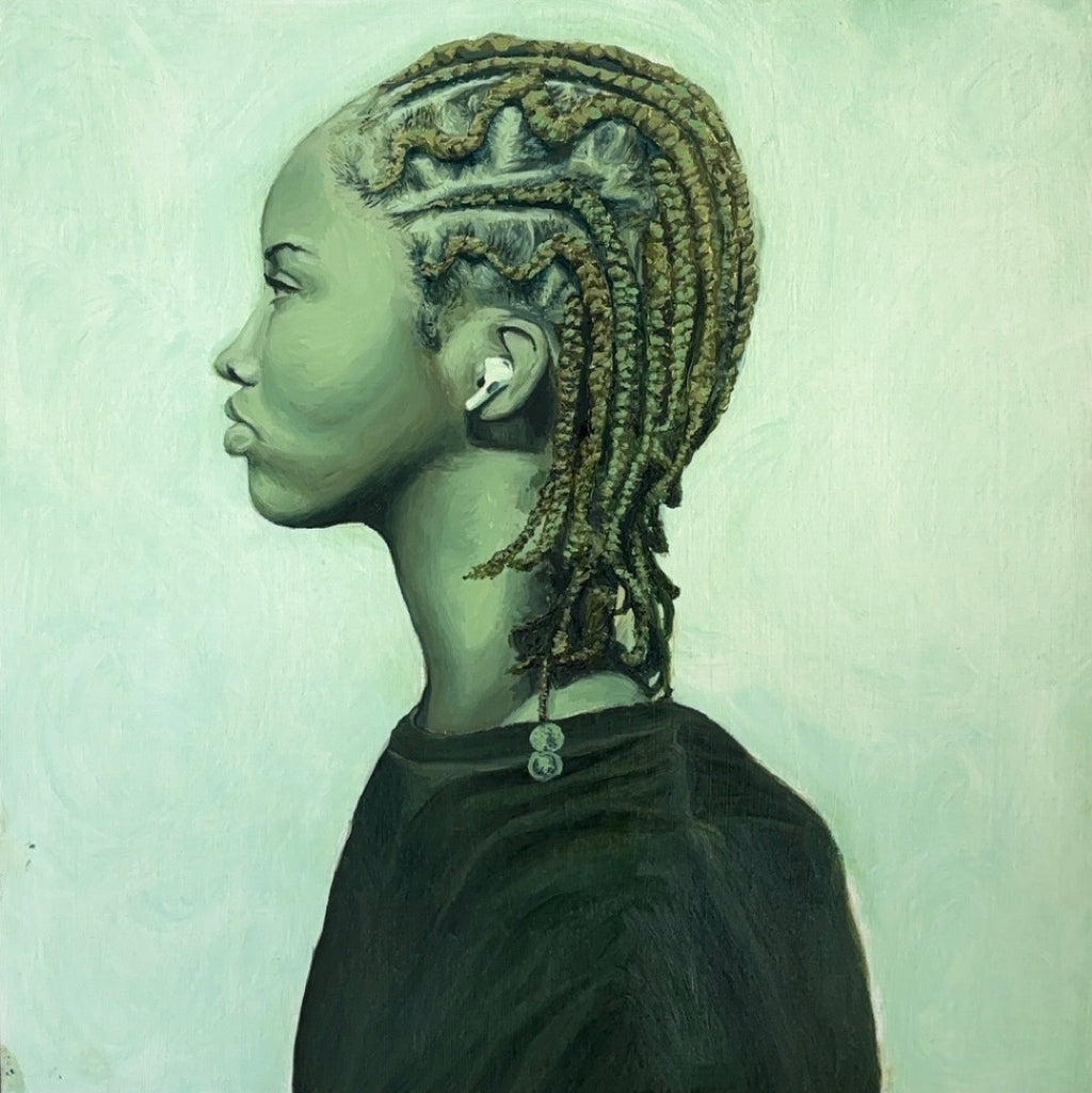 "Green girl" Prints