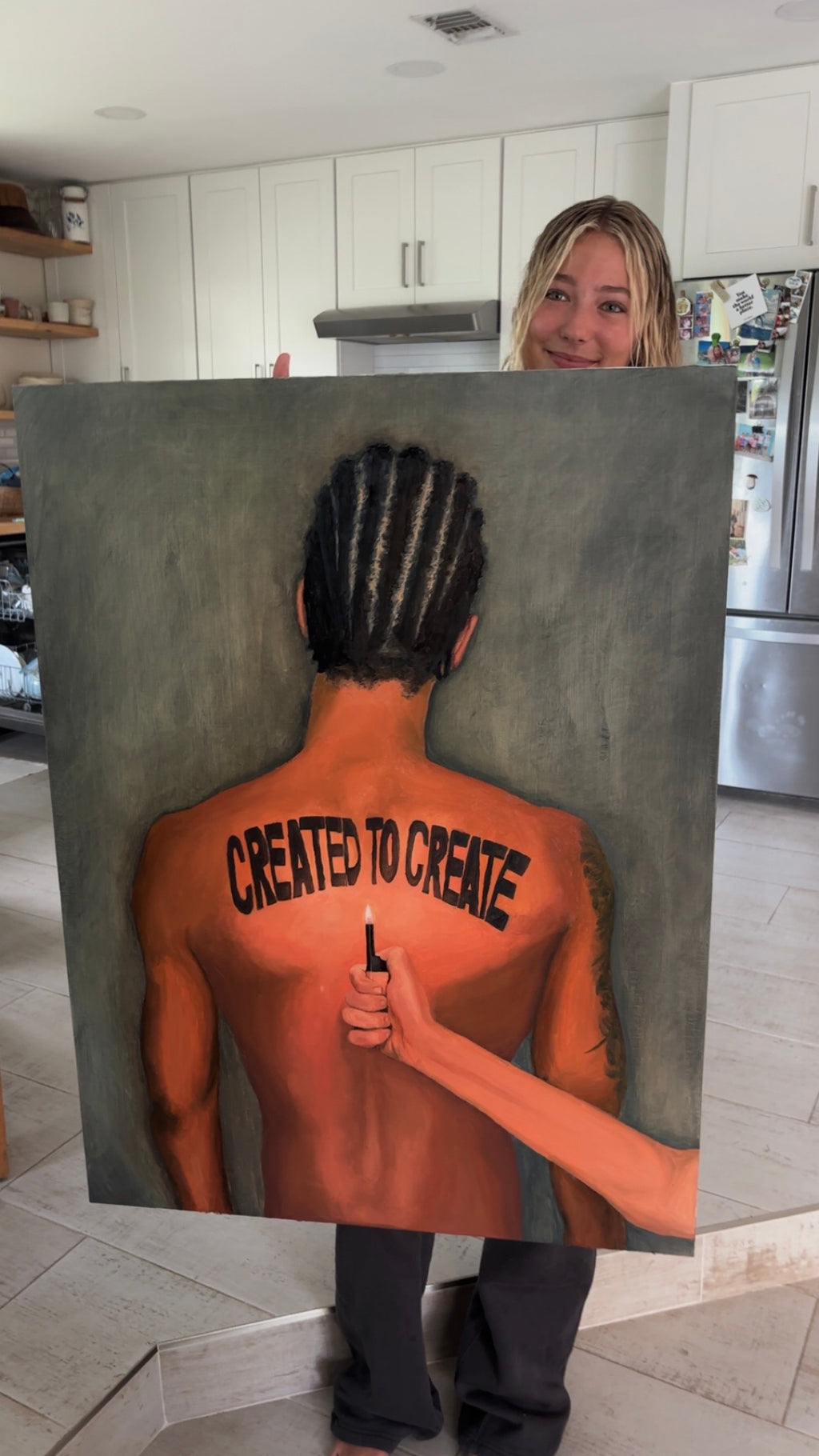 "Created To Create" Print