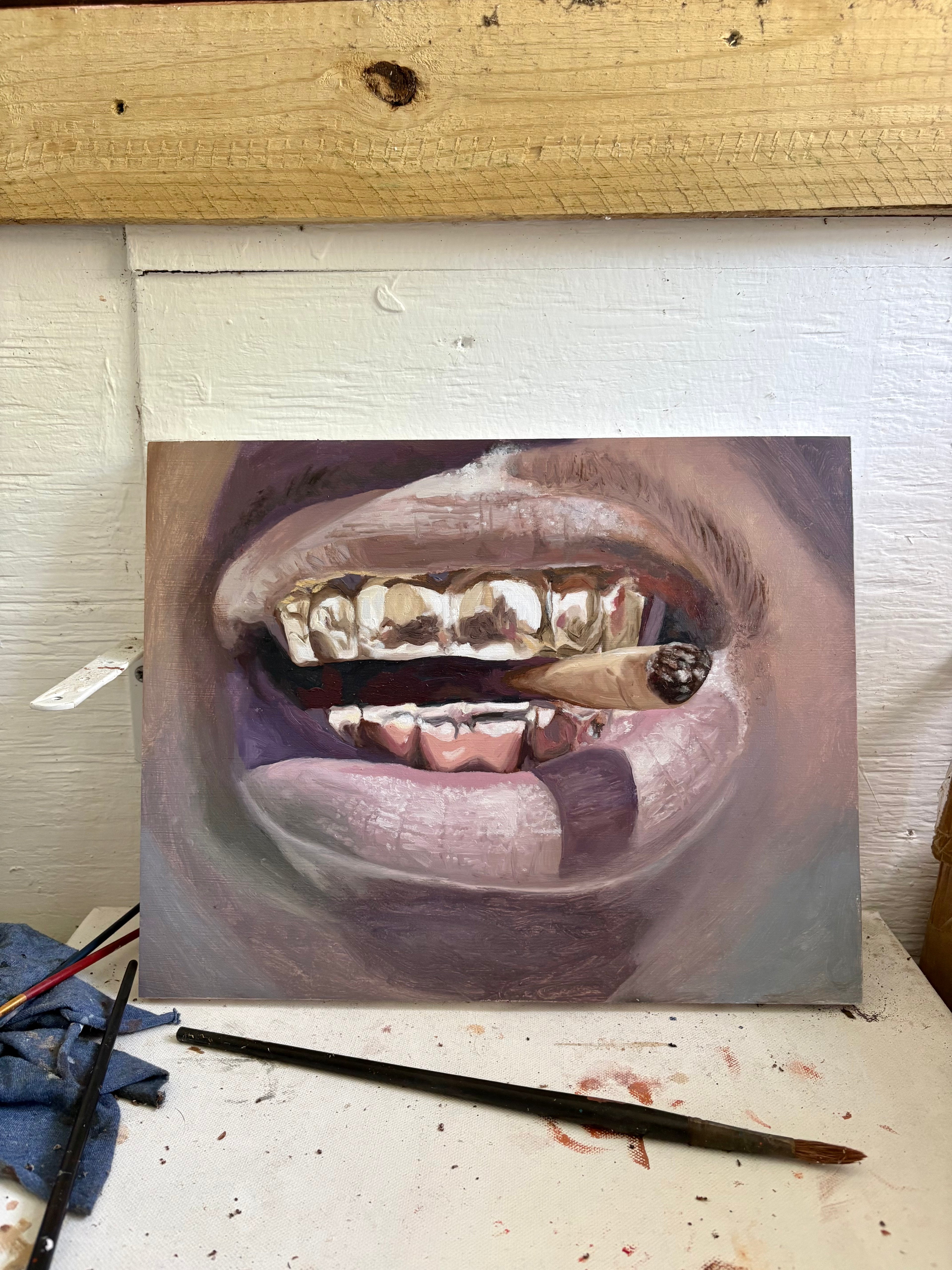 "Gold Grillz" Prints