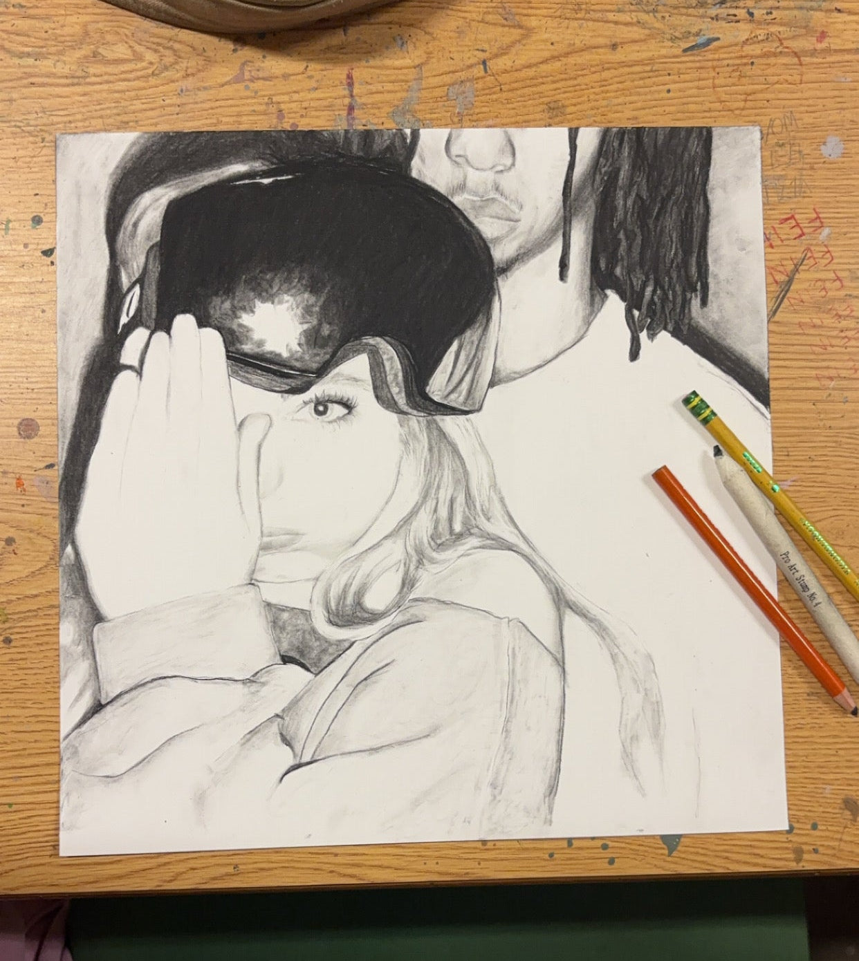 "masked faces" Original