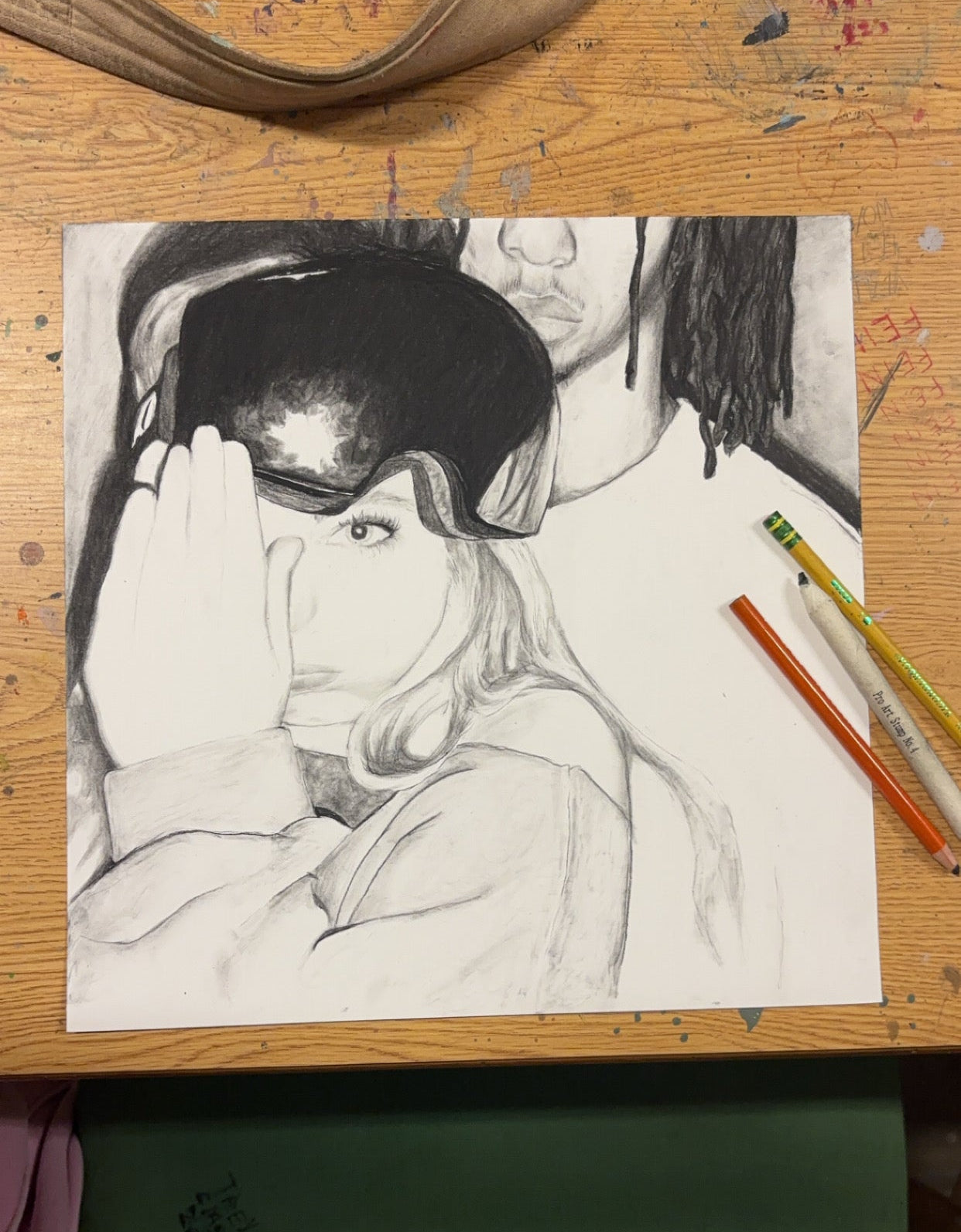 "Masked faces" Prints