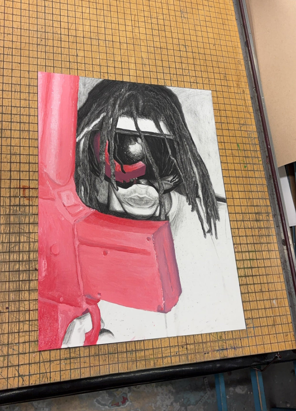"pink vision" Prints